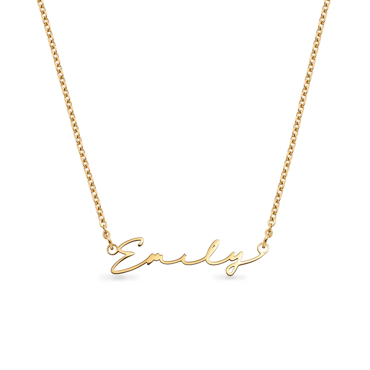 Signature Name Necklace (Gold) | Abbott Lyon
