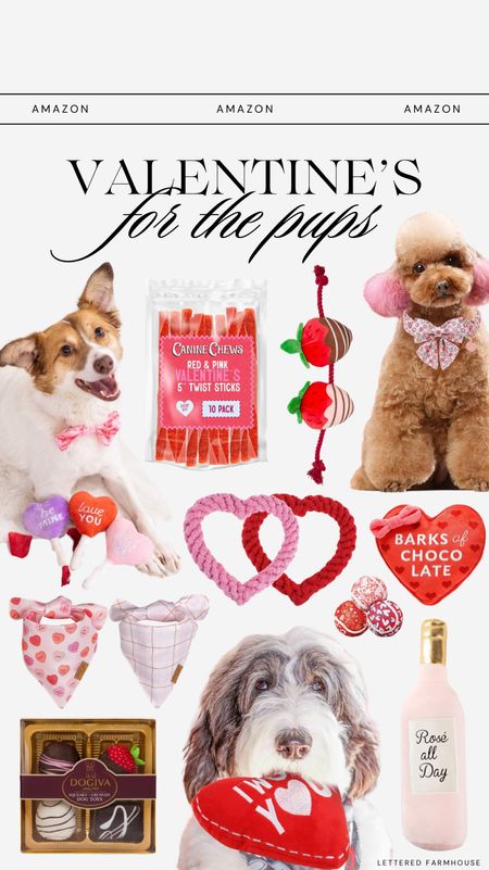 Valentine gift ideas for pets, valentine gift ideas for dogs, dog valentines gift, valentine pet toys, pet gifts for dogs, dog gift basket, dog gifts for women

#LTKGiftGuide #LTKfamily #LTKfindsunder50