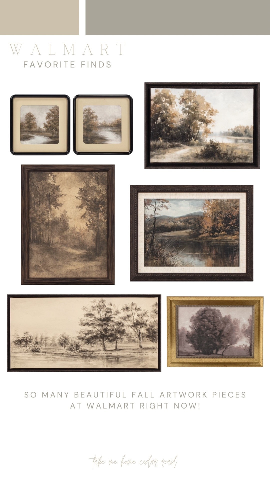 How pretty are these new fall art pieces from Walmart? Obsessed!

Fall artwork, fall landscape, landscape art, artwork , fall decor , home decor 

#LTKFindsUnder50 #LTKSeasonal #LTKHome