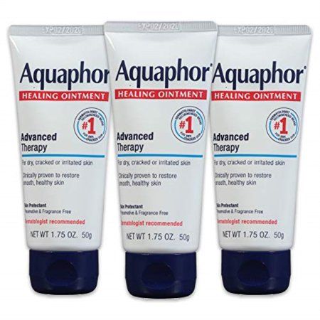 aquaphor healing ointment - protectant for cracked skin - hands, heels, elbows, lips - 1.75 oz. tube | Walmart (US)