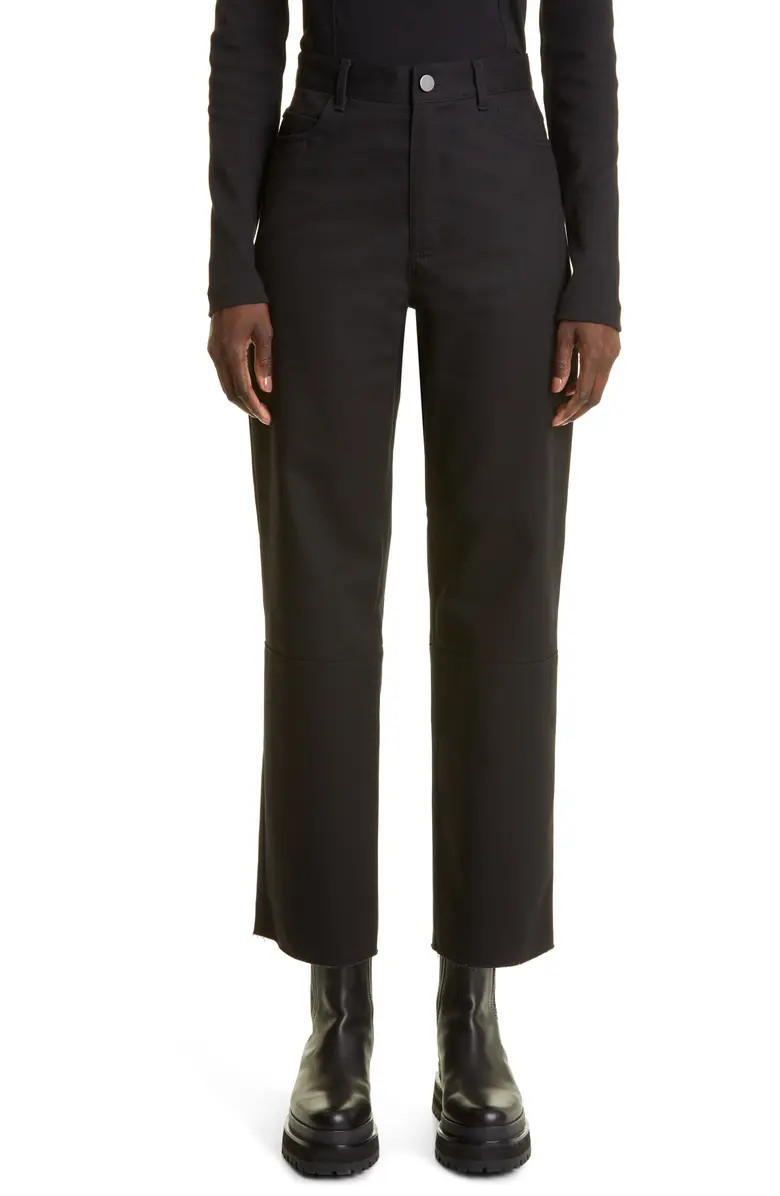 Gender Inclusive Diran Cuffed Straight Leg Jeans | Nordstrom