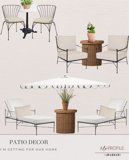 Patio furniture I bought!! Can’t wait for it to come together this summer 

#LTKHome