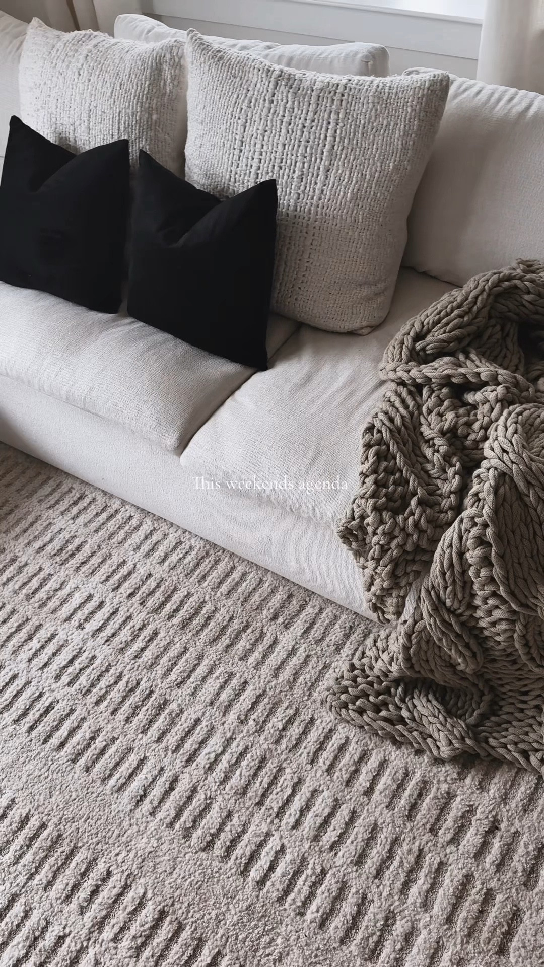 Weekend plans = cozy home, hot tea, baggy sweats, and not leaving unless absolutely necessary.

#cozyhome #WeekendVibes #slowliving #homebody #cozyaesthetic 

#LTKdayinmylife #LTKHome