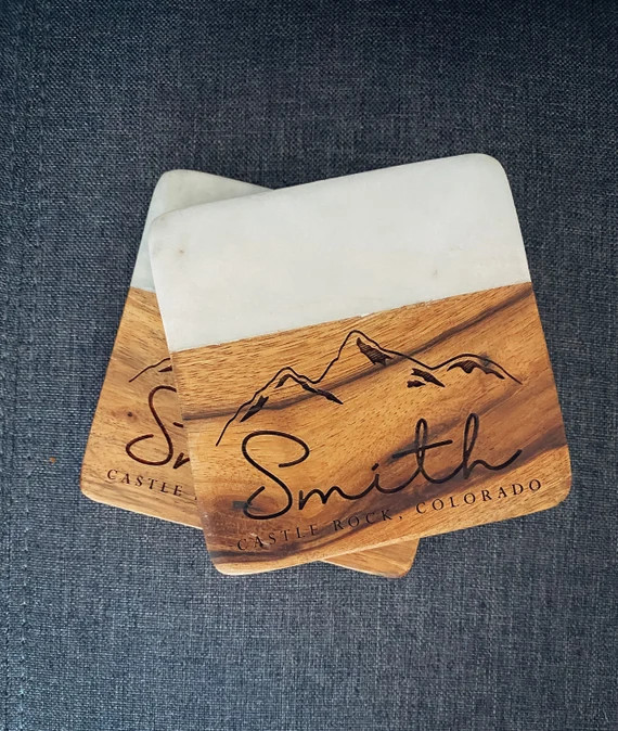 Personalized Coasters  Personalized Gift Coaster Camping | Etsy | Etsy (US)