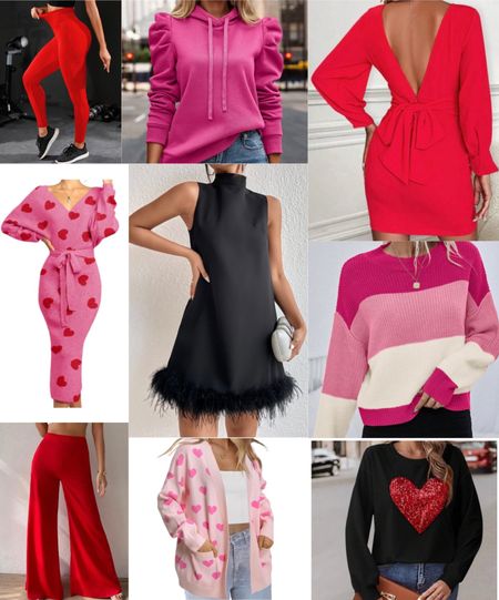 Valentines Day outfits from Shein! Valentine’s Day dresses! Valentine’s Day sweaters! Heart sweater! Sexy valentines dress!! 

#LTKHoliday