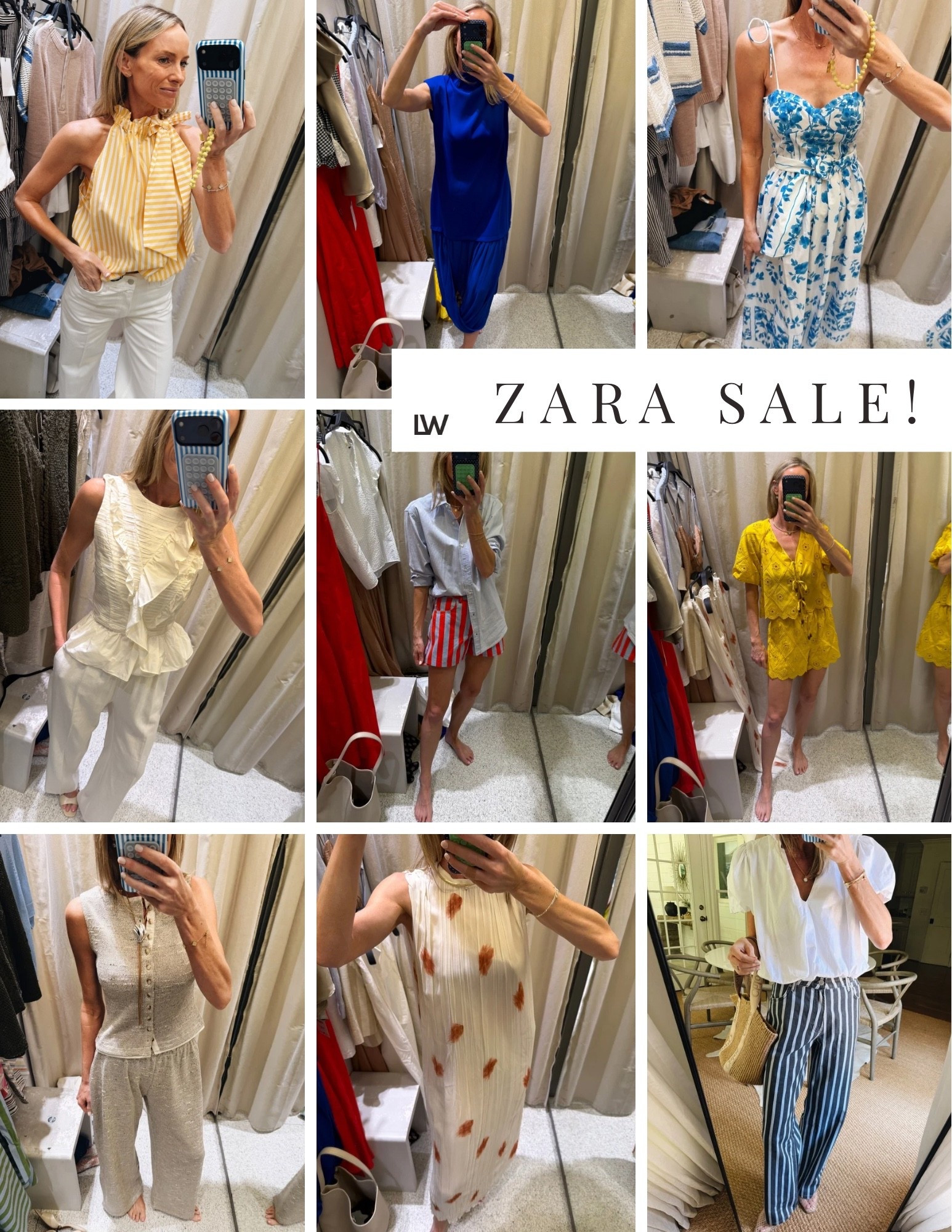 Zara is having their summer sale!! 30% to 80% off select items all the way through July