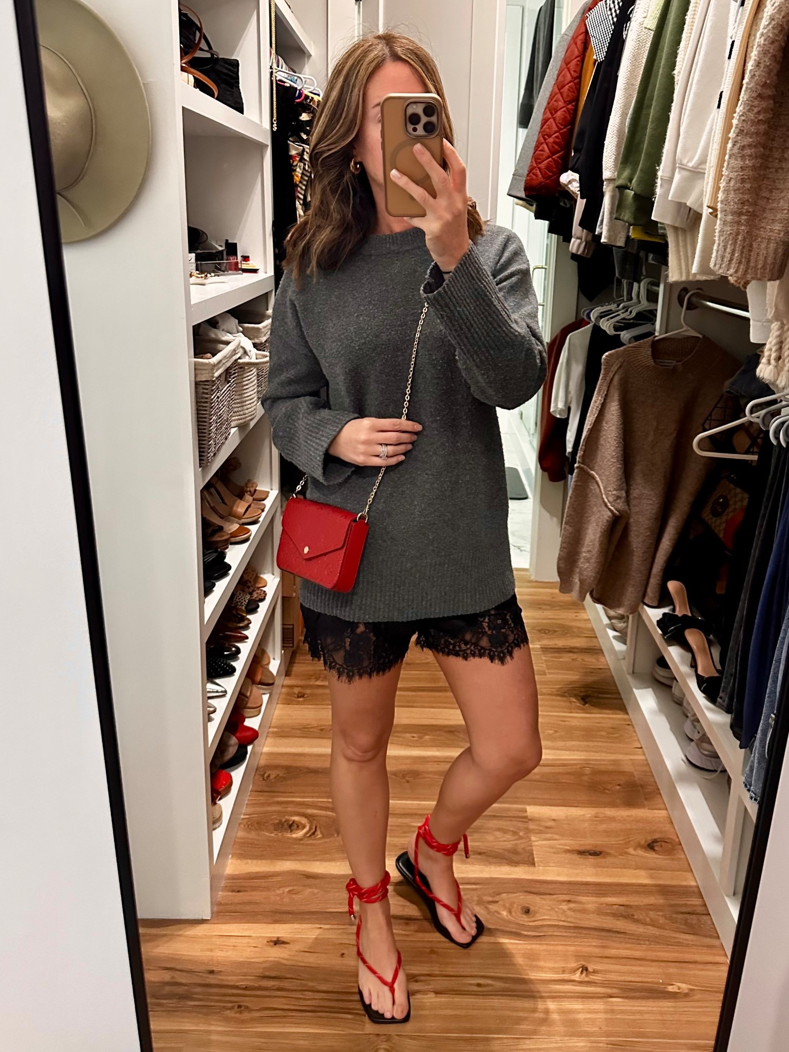 Lace trim shorts in a ton of colors. Under $20!

#LTKOver40 #LTKootd