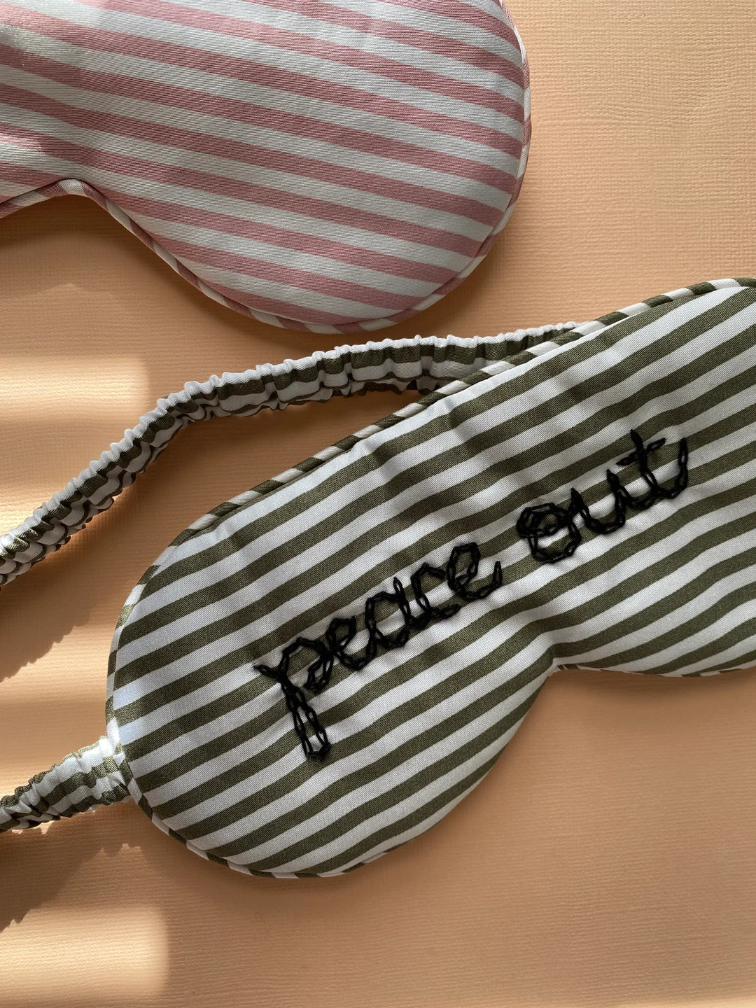 Embroidered Mask Custom Stitched Striped, Personalized Initials, Word, Name - Etsy | Etsy (US)