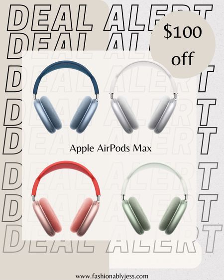 $100 off the apple AirPod max headphones! 

#LTKStyleTip #LTKSaleAlert #LTKOver40