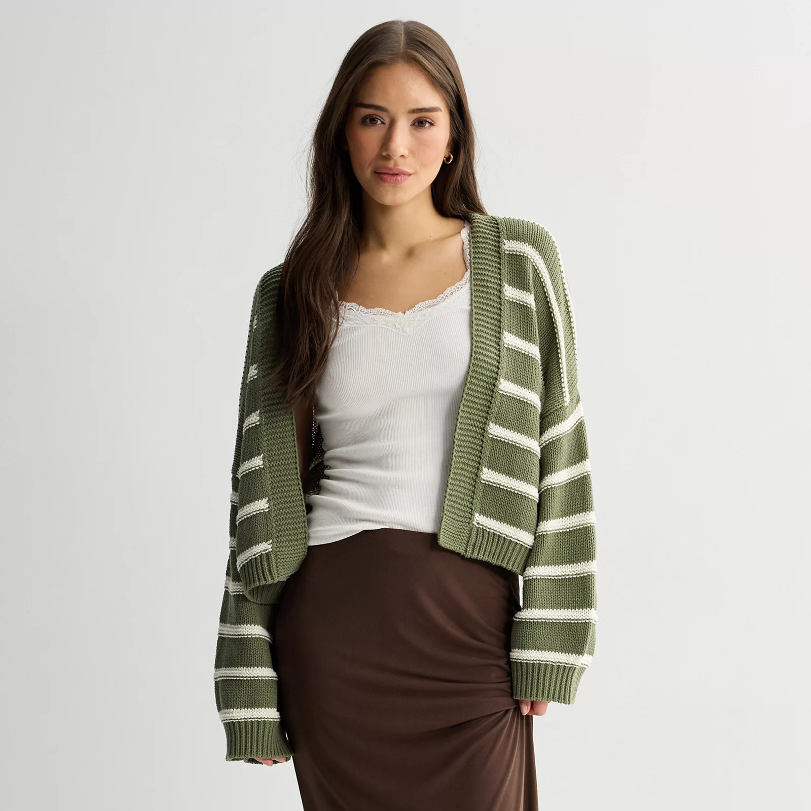 Juniors' SO\u00ae Textured Cardigan | Kohl's