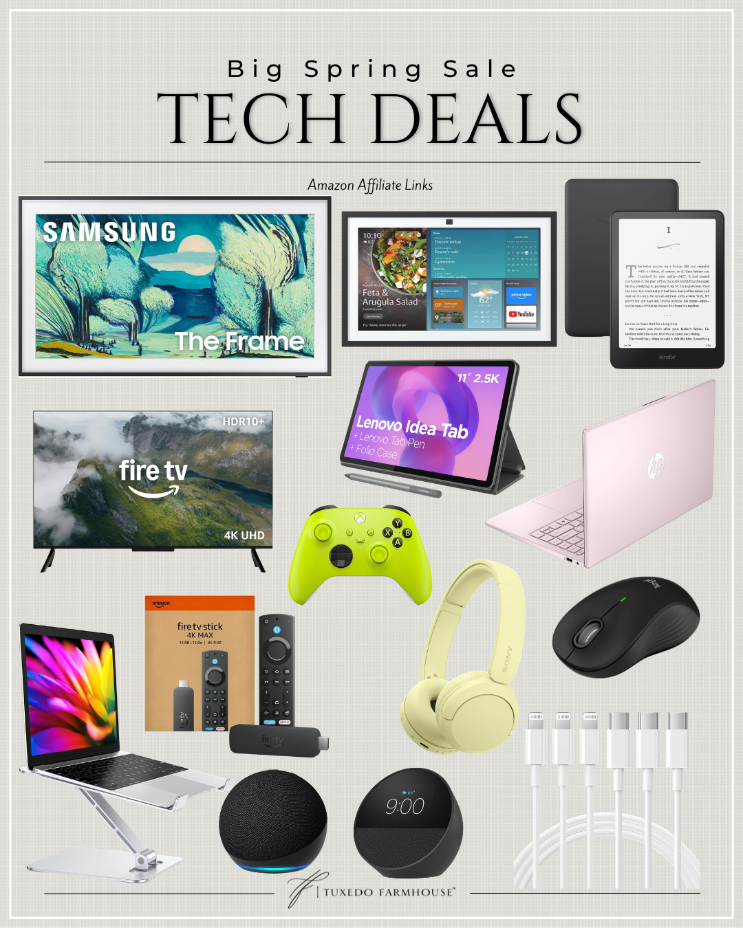 Tech deals worth grabbing right now ⚡️

The Amazon Big Spring Sale has some of the best prices on everyday tech—TVs, tablets, smart home, and all those little upgrades that make life easier.
Looking for tech upgrades? 

Sharing shopper top picks that are actually worth the splurge (especially while they’re on sale!) ✨ #LTKsale #LTKtech #LTKspring 

 #LTKSeasonal #LTKHome #LTKSaleAlert
