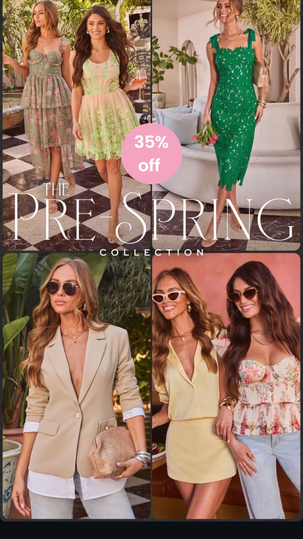 New pare Spring Drop
save 35% with code AGGISAVE35

#spring #vici #top #dress #jeans 

#LTKootd #LTKgrwm #LTKValentine