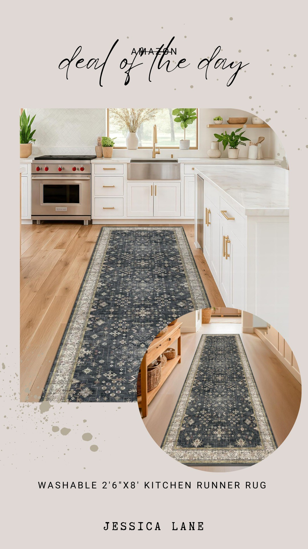 Style meets high-function. A low-pile, washable runner that handles kitchen spills without sacrificing the aesthetic. #kitcheninspo #homedecor #amazonhome

#LTKSaleAlert #LTKHome
