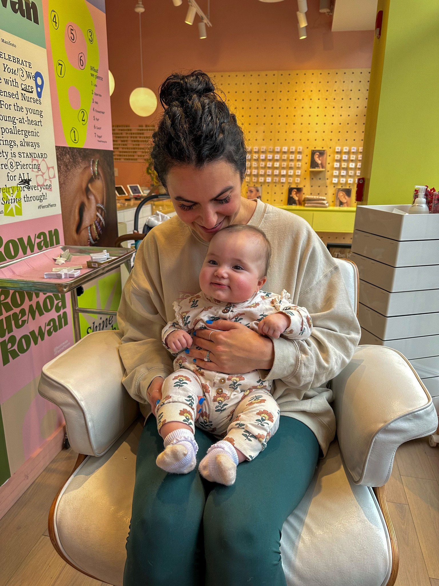 Rowan Ear Piercing ✨ 

Kolly’s matching set - Jessica Simpson from TJ Maxx

#LTKFindsUnder50 #LTKFamily #LTKKids