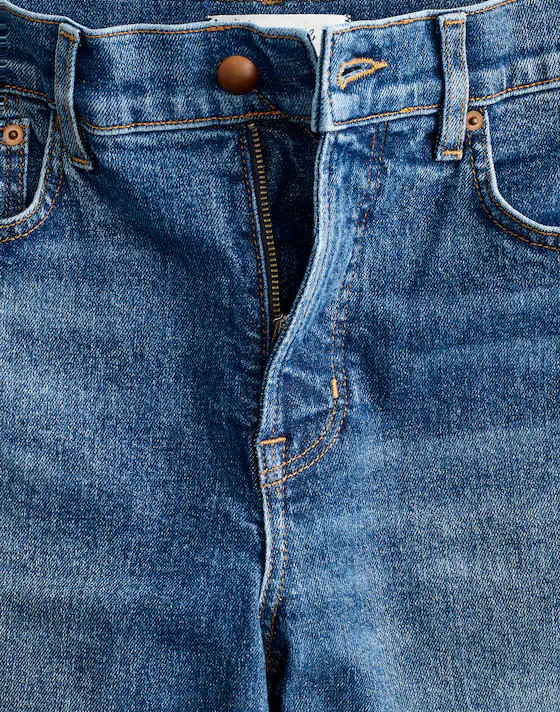 Circular Longline Straight Jean | Madewell