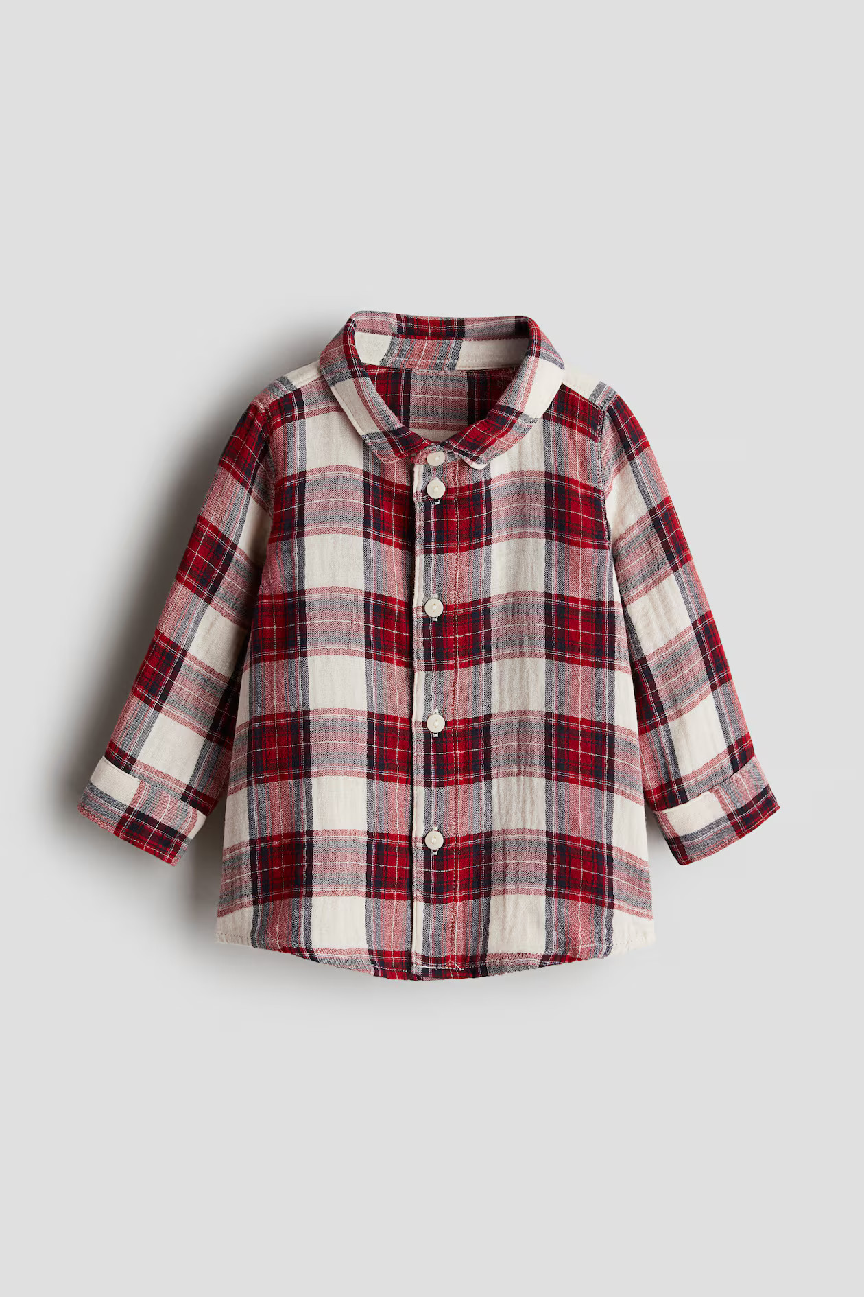 Cotton muslin shirt | H&M (UK, MY, IN, SG, PH, TW, HK)