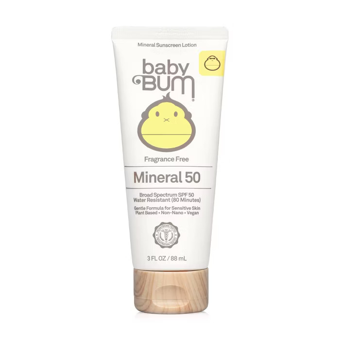 Baby Bum Mineral Sunscreen Lotion SPF 50 - 3 fl oz | Target