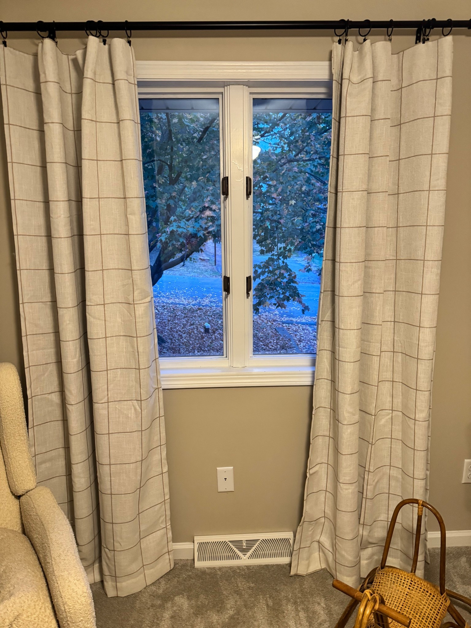 Neutral nursery curtains from Amazon

#LTKHome #LTKBaby