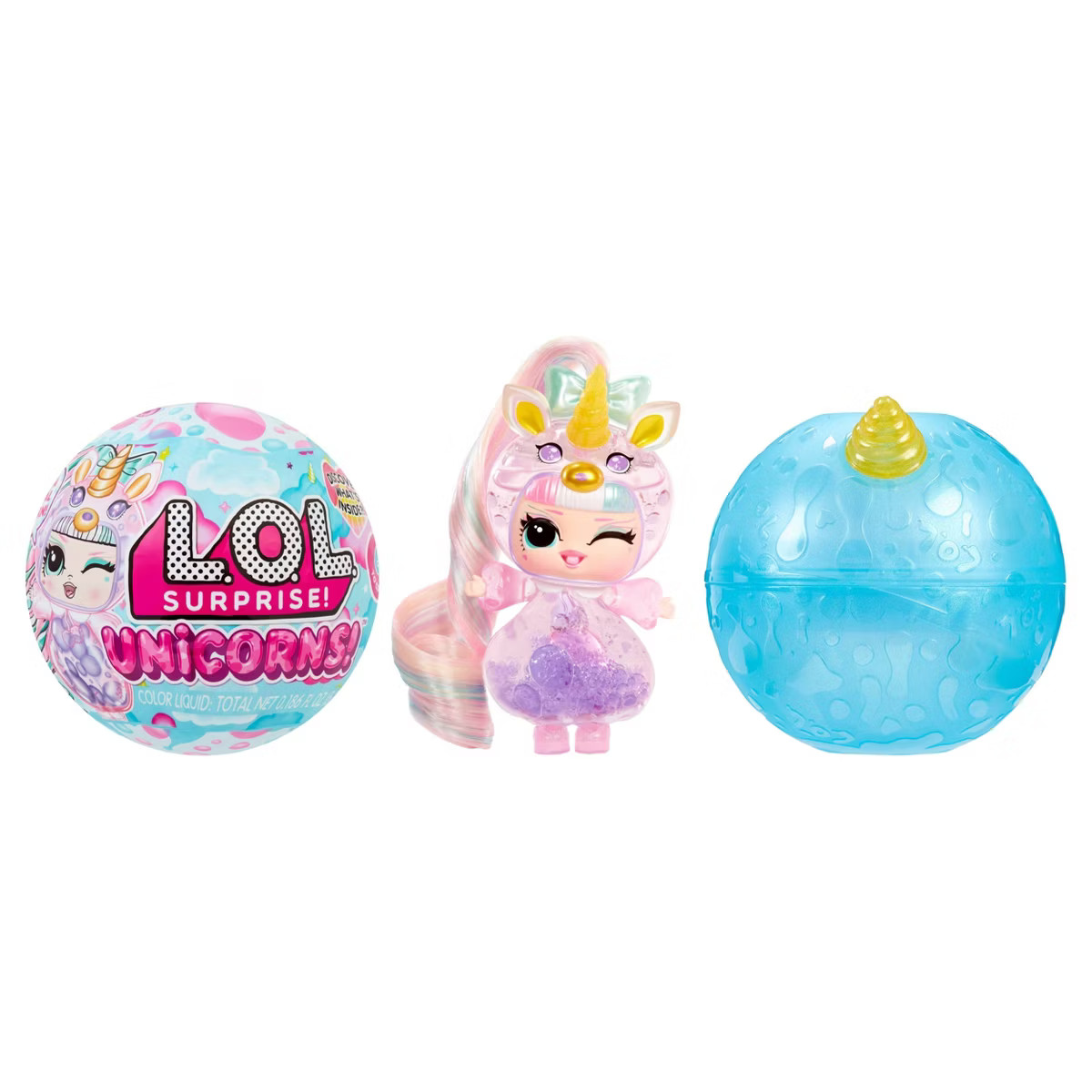L.O.L. Surprise! Unicorns Tots Dolls: Color-Changing Fantasy Fashion Doll with Accessories | Target
