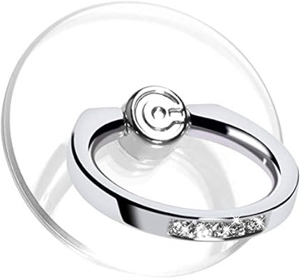 Transparent Phone Ring Stand Holder - EI Sonador Cell Phone Ring Holder Finger Grip 360 Degree Ro... | Amazon (US)