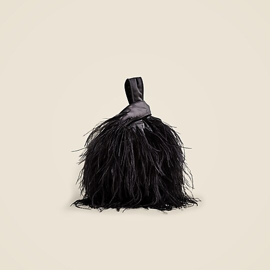 Santorini bag with feathers | J. Crew US