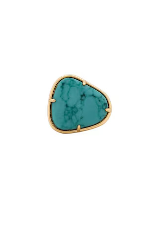 Ettika Bold Turquoise Ring in Turquoise & Gold from Revolve.com | Revolve Clothing (Global)