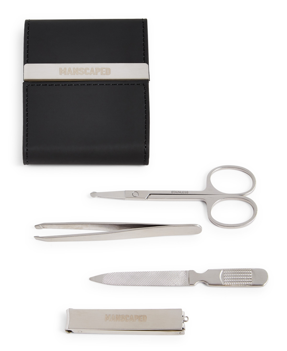 Manscaped Shears 2.0 Luxury 4-Pc. Nail Grooming Kit with Case | Macys (US)