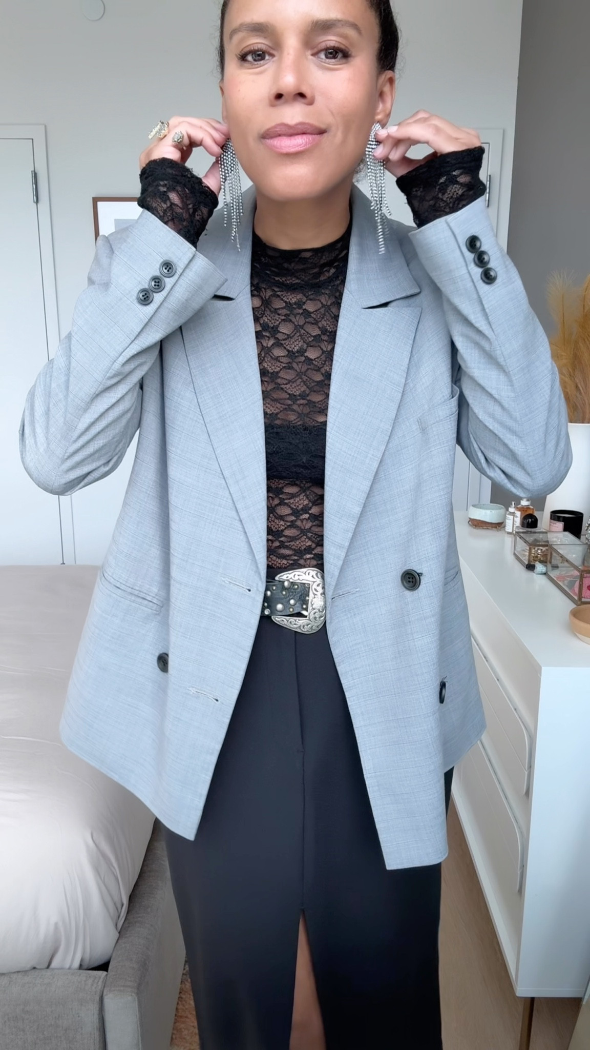 Day 17 of 21 days of getting dressed! Today’s outfit:  long skirt with edge 

#LTKStyleTip #LTKOver40 #LTKWorkwear