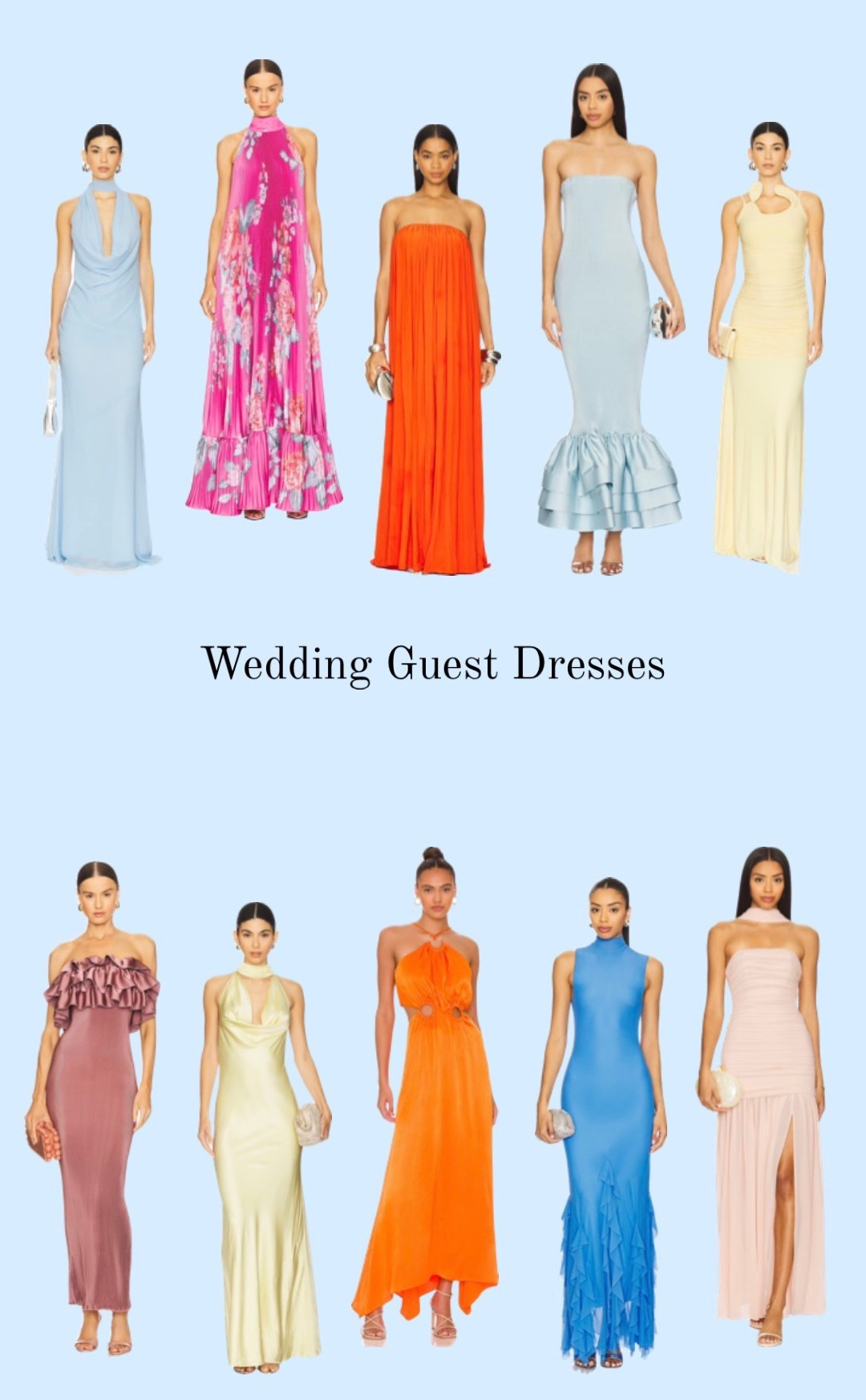 Wedding guest dresses 🫶🏻💙

#LTKWedding #LTKStyleTip #LTKParties