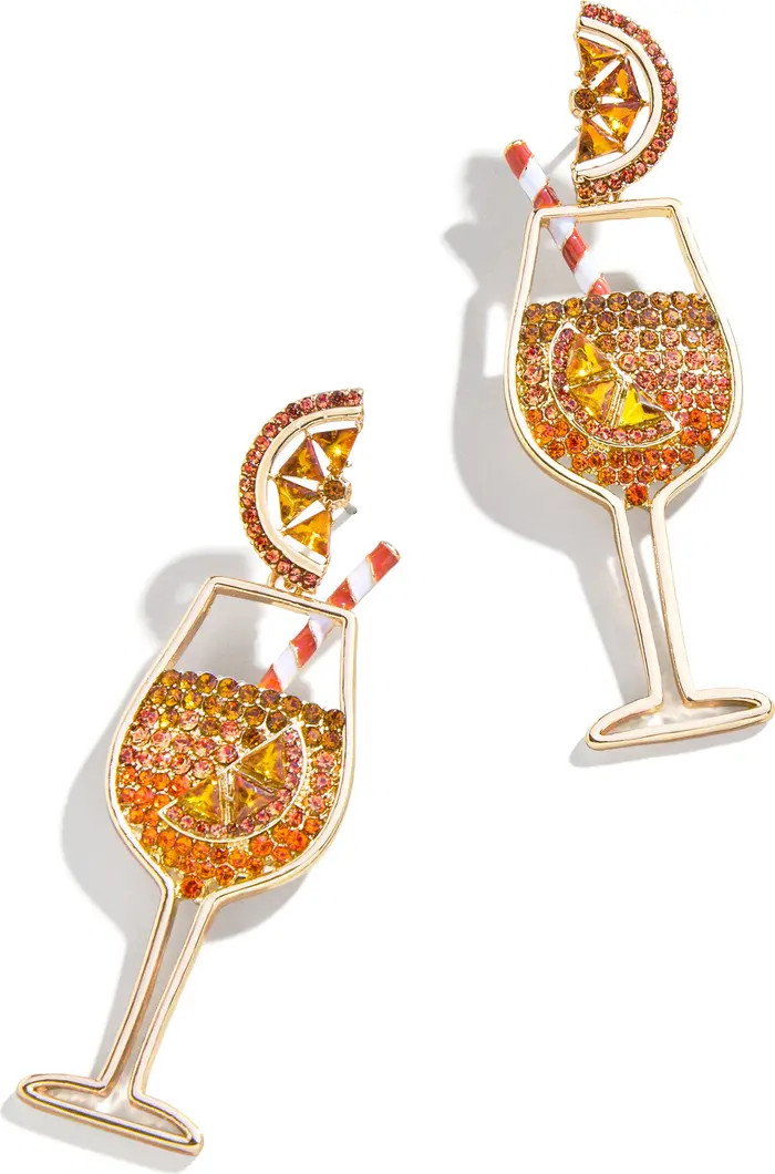Spritz of Life Pavé Drop Earrings | Nordstrom