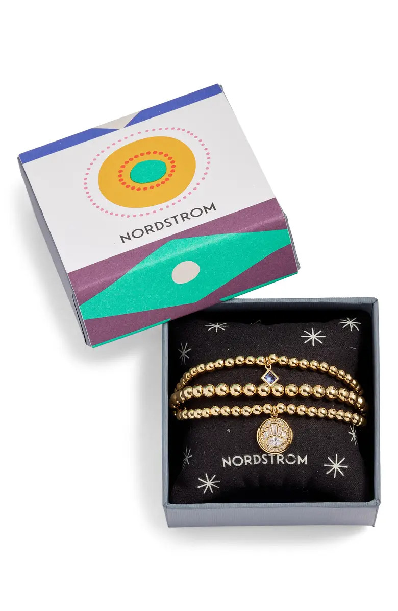 Nordstrom Set of 3 Beaded Bracelets | Nordstrom | Nordstrom