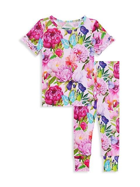 Baby's, Little Girl's & Girl's Carrie Floral 2-Piece Pajama Set | Saks Fifth Avenue