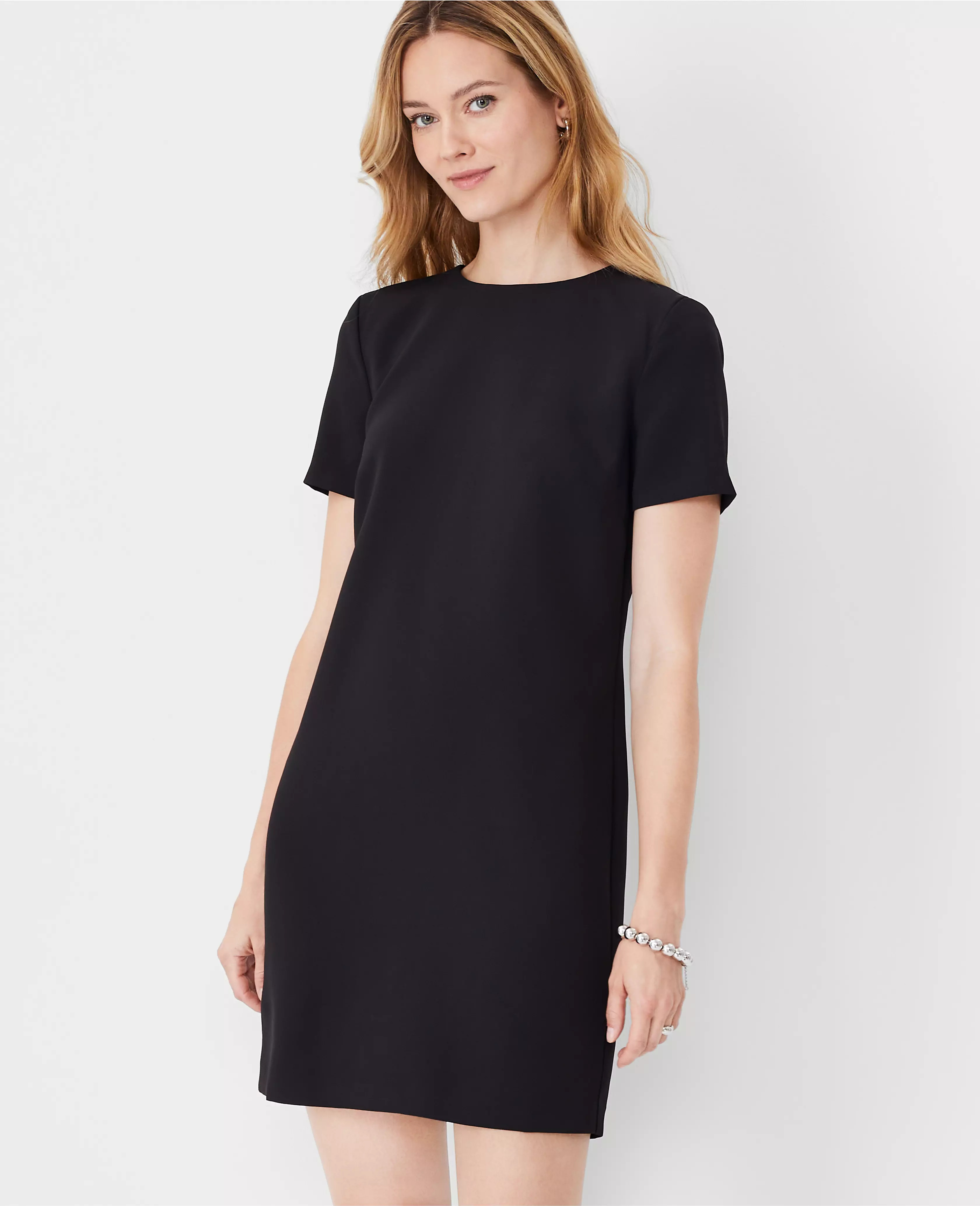Short Sleeve Shift Dress | Ann Taylor (US)
