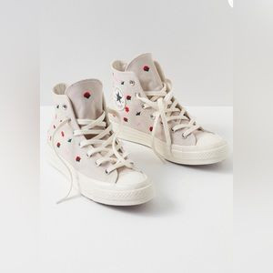 Chuck 70 Festival Energy Hi-Top Sneakers Floral Embroidered Size 8.5 | Poshmark