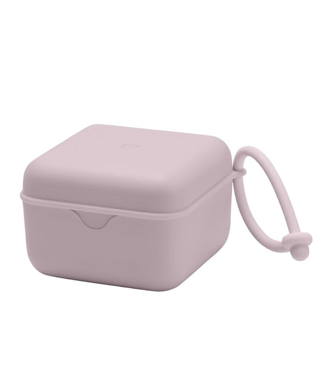 BIBS Pacifier Box, Dusky Lilac | Amazon (US)
