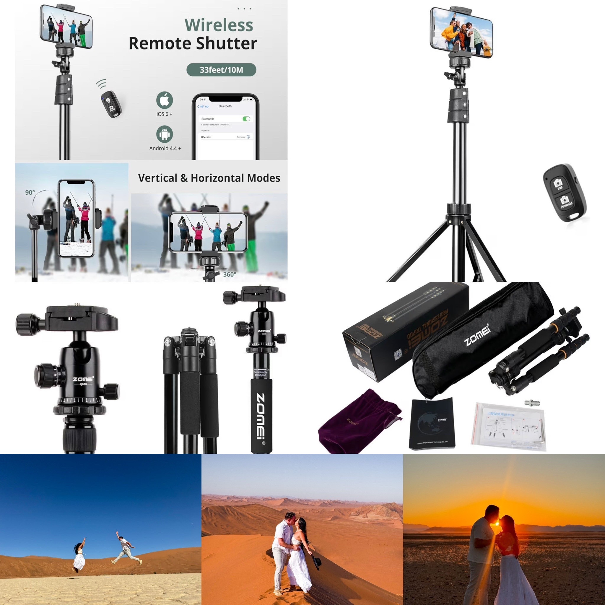 These two tripods come with us on every trip so we can take our own photos! We love these 2 products and are impressed by the quality and price! 

#LTKHoliday #LTKGiftGuide #LTKTravel