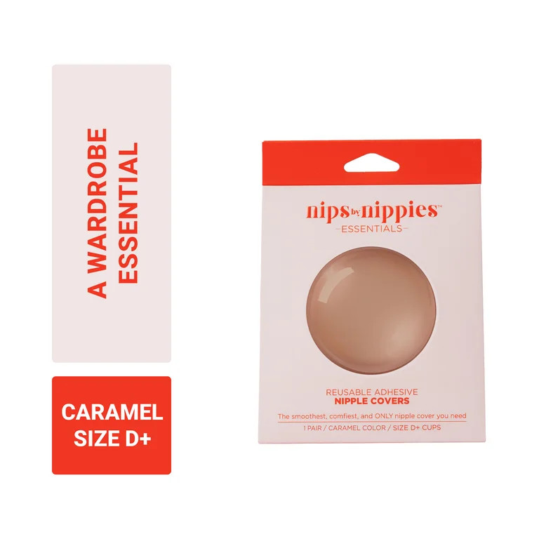 Nips by Nippies Women's Reusable Sticky Silicone Nipple Covers, Sizes A - D+ | Walmart (US)