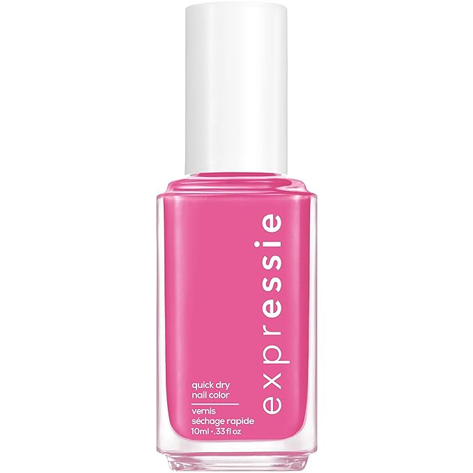 essie expressie Quick-Dry Nail Polish, 8-Free Vegan, Sk8 with Destiny, Hot Pink, Trick Clique, 0.... | Amazon (US)