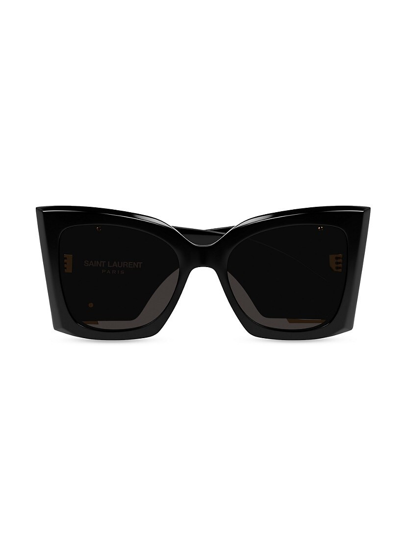 Monogram Acetate 54MM Blaze Rectangular Sunglasses | Saks Fifth Avenue