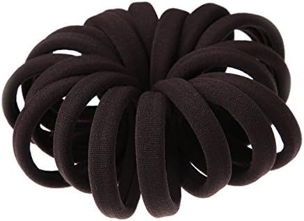Miuance Elastic Hair Ties Hair Ties Bands Rope No Crease Elastic Fabric Large Cotton Stretch Ouch... | Amazon (US)