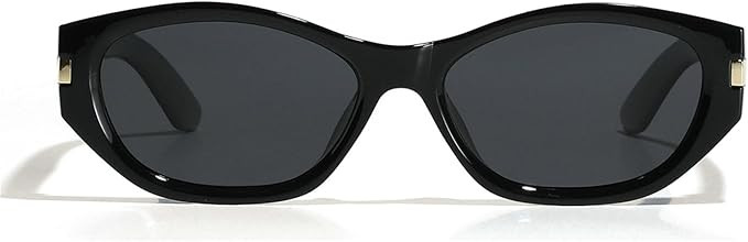 willochra Small Cat Eye Sunglasses Women Irregular Triangle Sun Glasses Female Black Shades Stree... | Amazon (US)