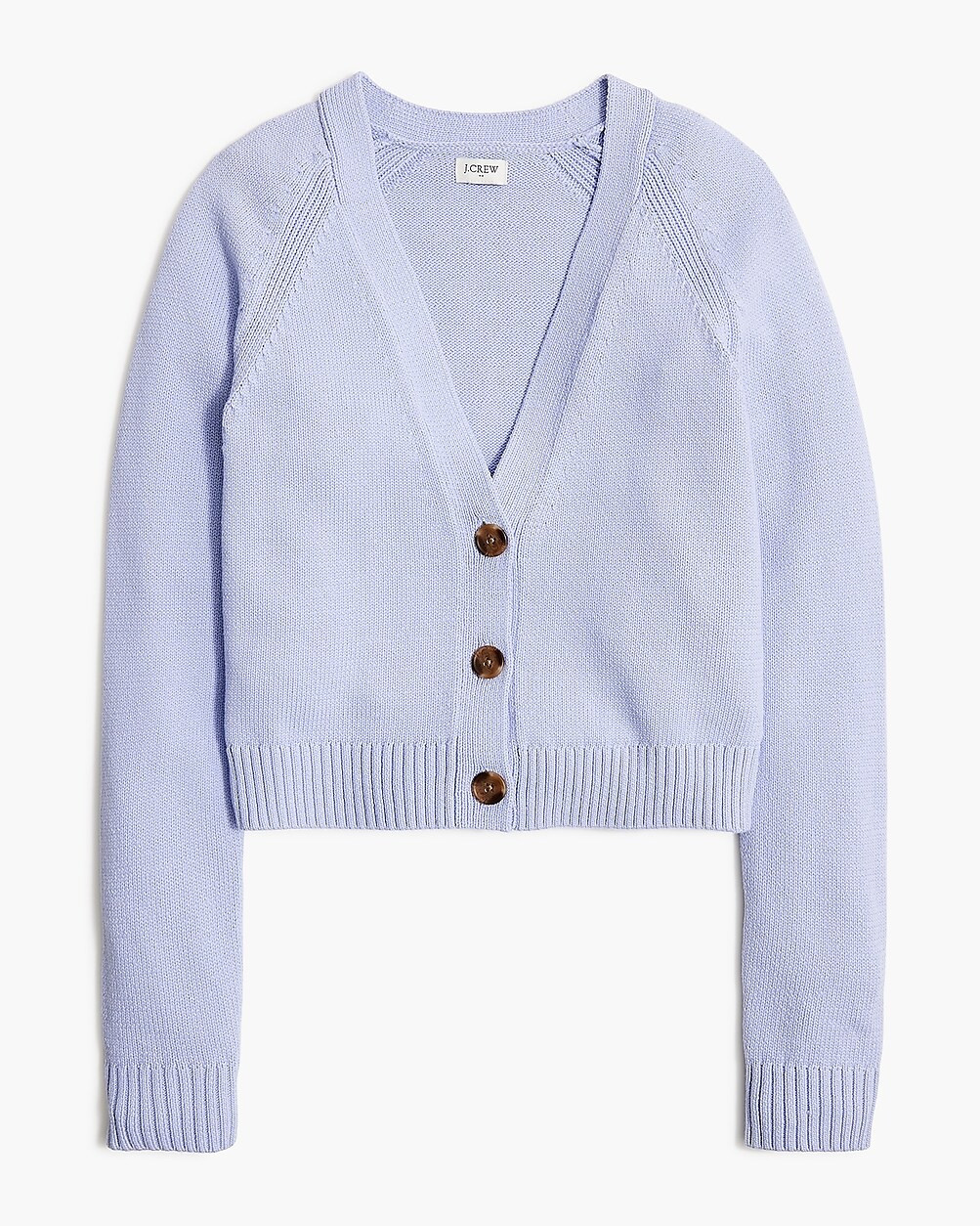 Cotton-blend V-neck cardigan sweater | J.Crew Factory
