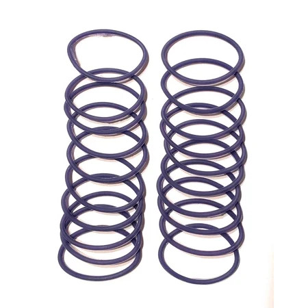 Silkies | Silicone Hair Ties Hair Elastics | Hair Accessories For Thick Wet Hair | Navy Blue | For Women Teens Sports Work Outs | 2Pks 20Pcs | Walmart (US)