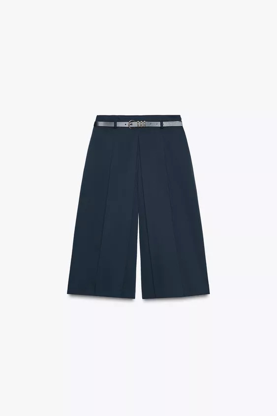 BELTED LONG SHORTS | Zara US