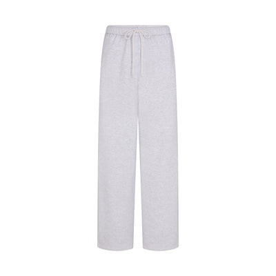 SKIMS Oversized Straight Leg Pants | Grey | 2XS | Cotton Fleece | SKIMS (US)