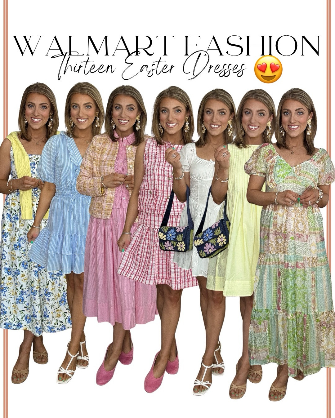 Spring dresses from Walmart are SO good right now and I found thirteen Easter dresses that look way more expensive than they are! 🌸🐰 These are perfect for Easter Sunday, spring events, church, brunch, family photos, or just everyday dresses that make you feel put together without spending a lot.

I love how many florals, eyelet, pastels, gingham, and feminine details Walmart has this year. So many of these look like something from a boutique, Anthropologie, or Tuckernuck but they’re all affordable and easy to wear. Most come in multiple colors and the fit is so good!

If you need an Easter dress, spring dress, or cute affordable outfit, this haul is full of the best finds. I linked all thirteen dresses in LTK so you can see sizing, colors, and prices before they sell out. These always go fast every year!

#walmartfashion #walmartfinds #easterdress #springdress #affordablefashion #walmartstyle #easteroutfit #springoutfits #lookforless #budgetfashion #momstyle #walmartnewarrivals #ltkstyle #femininefashion #easteroutfits #springfashionfinds #walmarthaul #dressseason

#LTKootd #LTKPetite