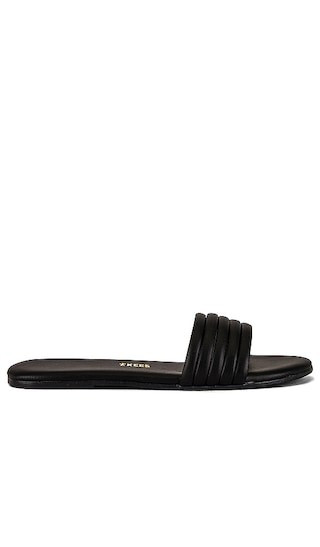 TKEES Serena Sandal in Black. Size 5, 6. | Revolve Clothing (Global)
