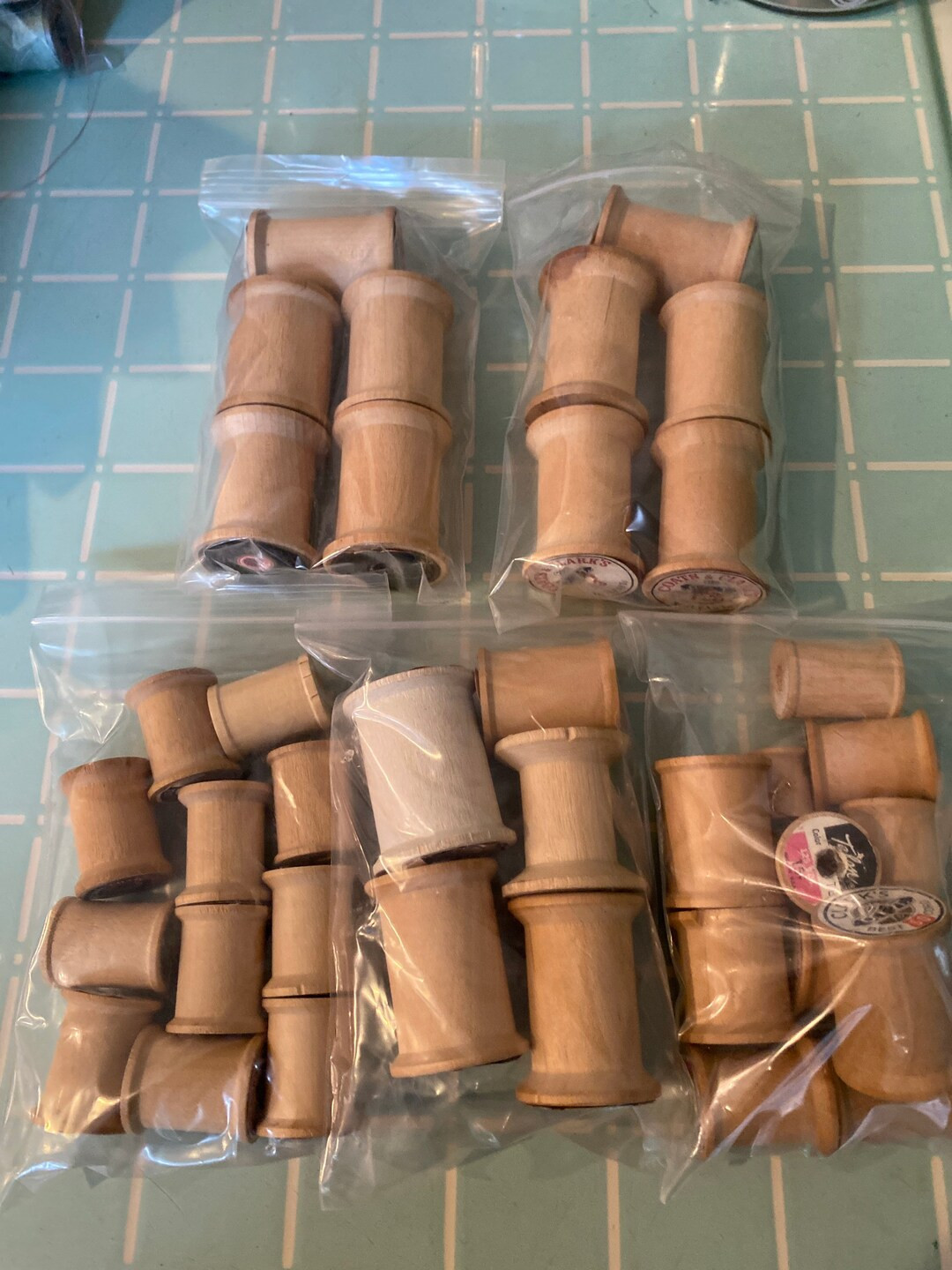 Various Sizes of Empty Vintage Wooden Spools - Etsy | Etsy (US)