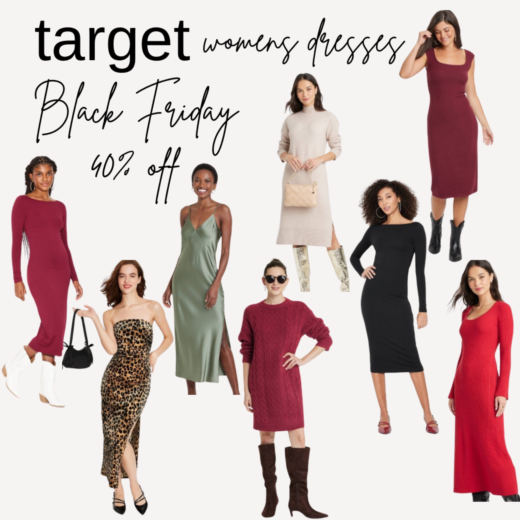 Target has Women’s Dresses 40% Off! 

#LTKFindsUnder50 #LTKCyberWeek #LTKSaleAlert