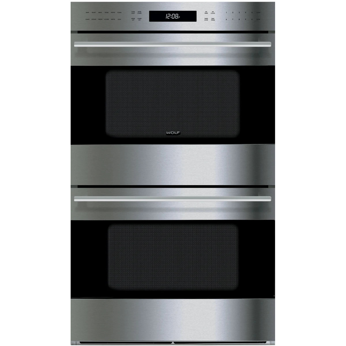E Series 30 Inch Wide 4.5 Cu. Ft. Transitional Double Electric Oven with Tubular Handle | Build.com, Inc.